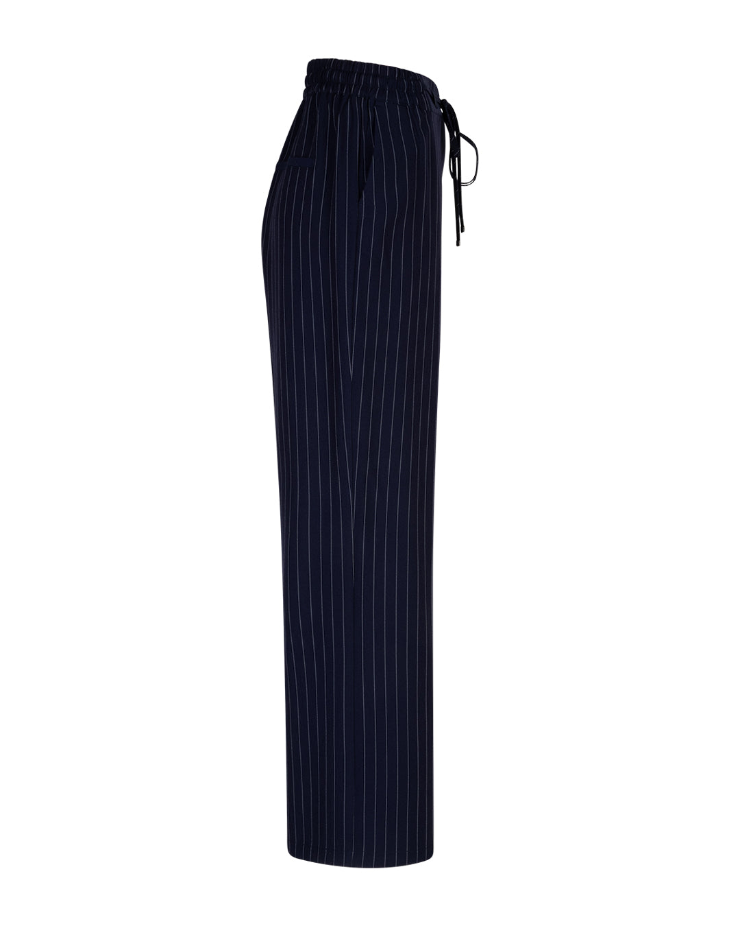 Claudette Palazzo Pinstripe Dark Blue