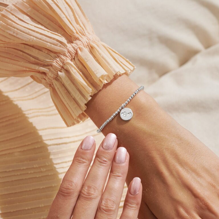 Mother's Day A Little 'Love You Mummy' Bracelet In Silver Plating