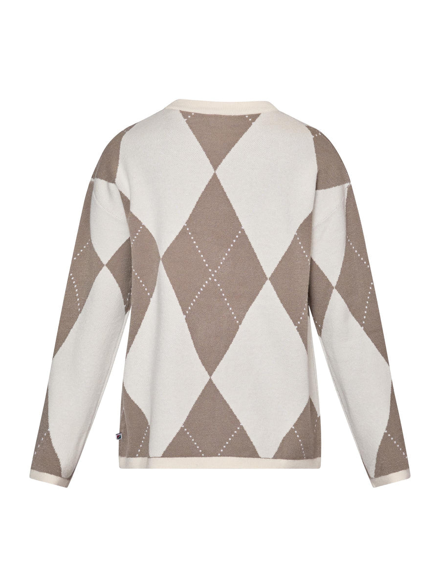 Kaja Jumper Ecru Pattern