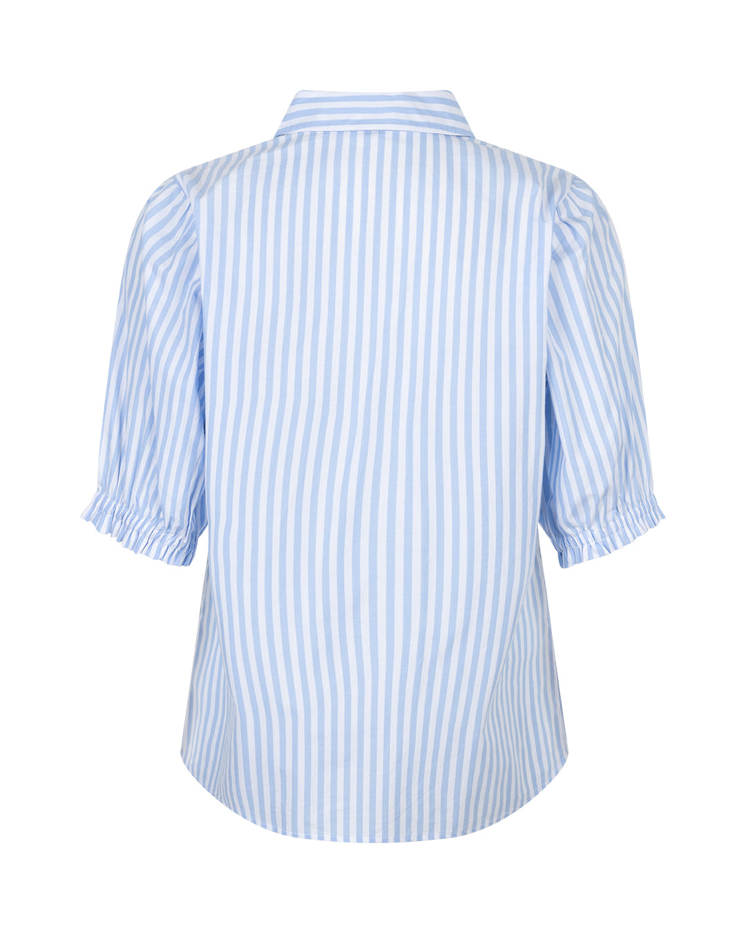 Victoria Poplin stripe Shirt Lightblue