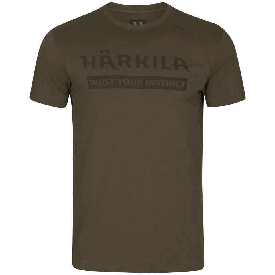 HÄRKILA Logo S/S T-shirt Willow Green