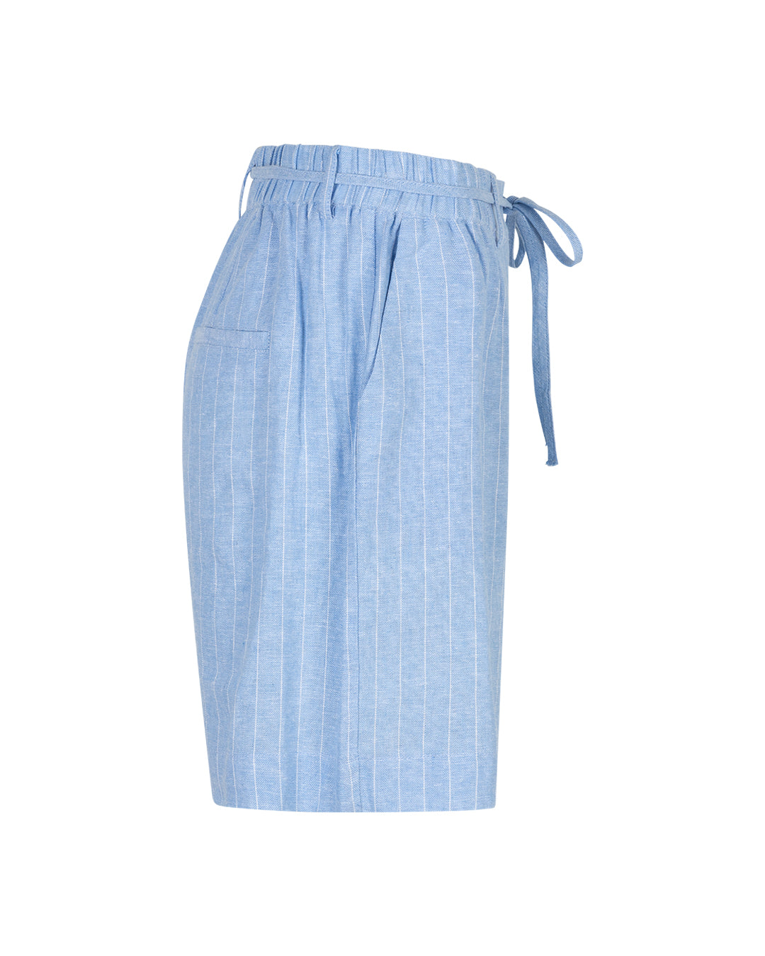 Cami Shorts Light Blue Pinstripe