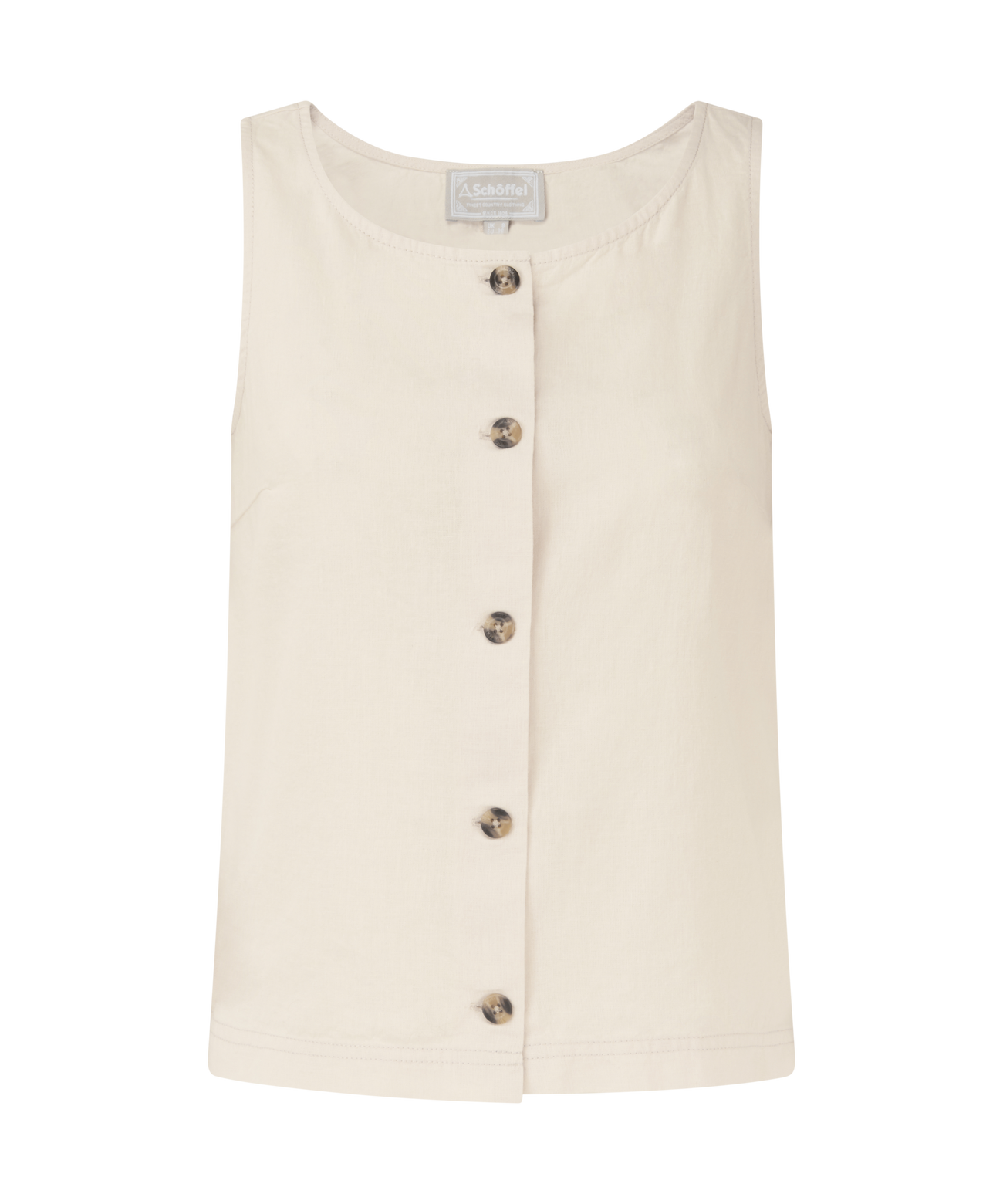 Elsworth Linen Top Oat