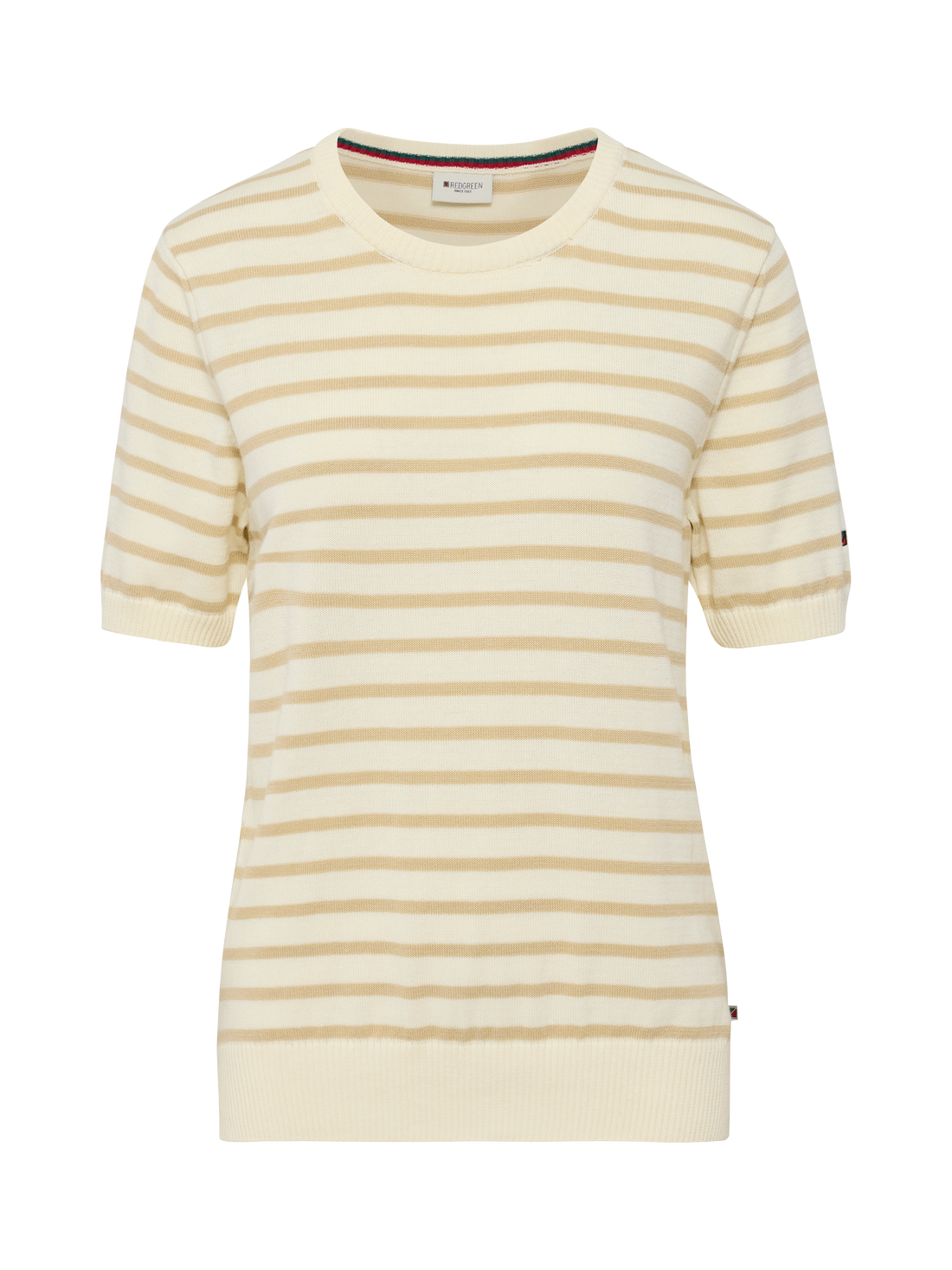 Aimee Knit Sand Stripe