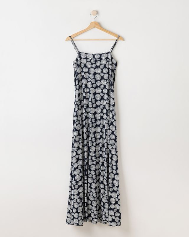 Esther Slip Dress Off White/Navy (Shell)