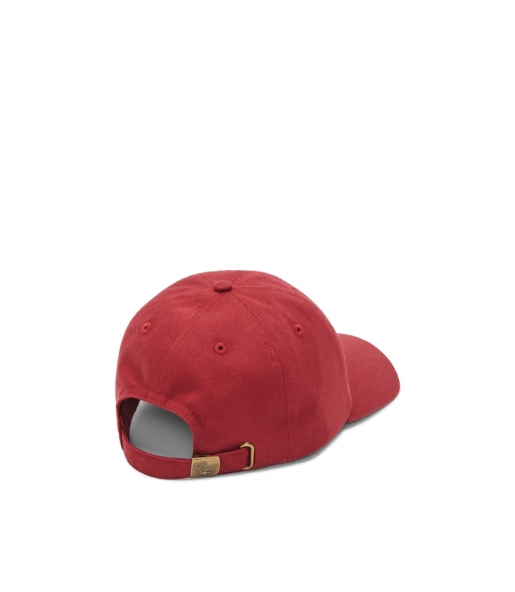 Script Cap Cotton Twill Red