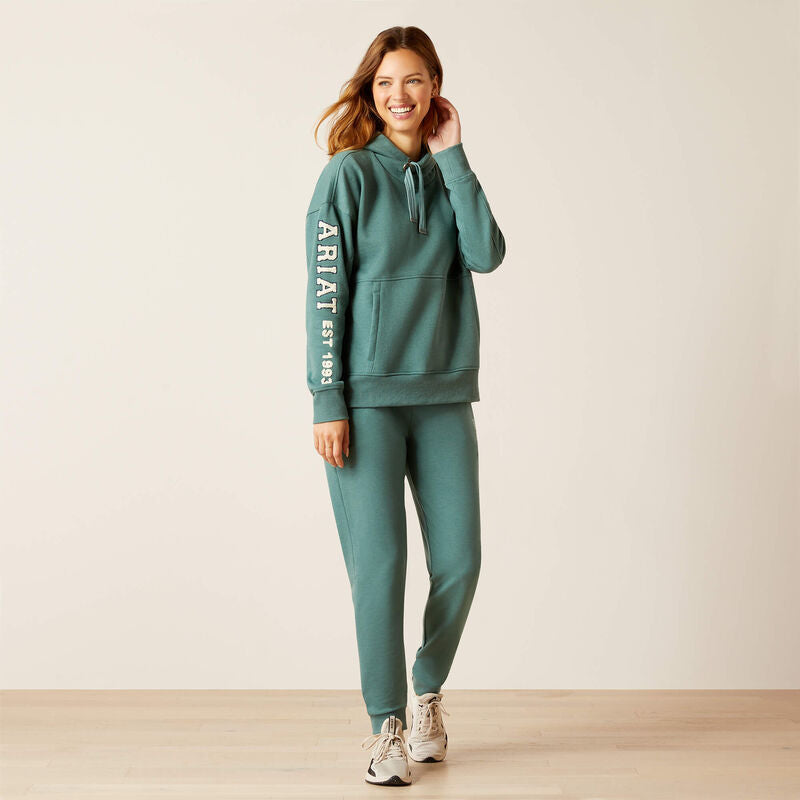 Rabere Hoodie Silver Pine Heather