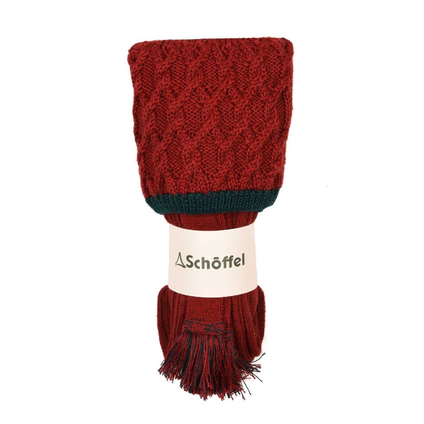 Lattice Sock Chilli