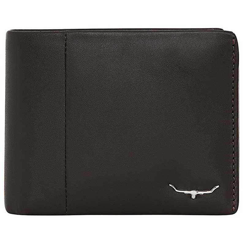Wallet with Coin Pocket & Tab Chestnut