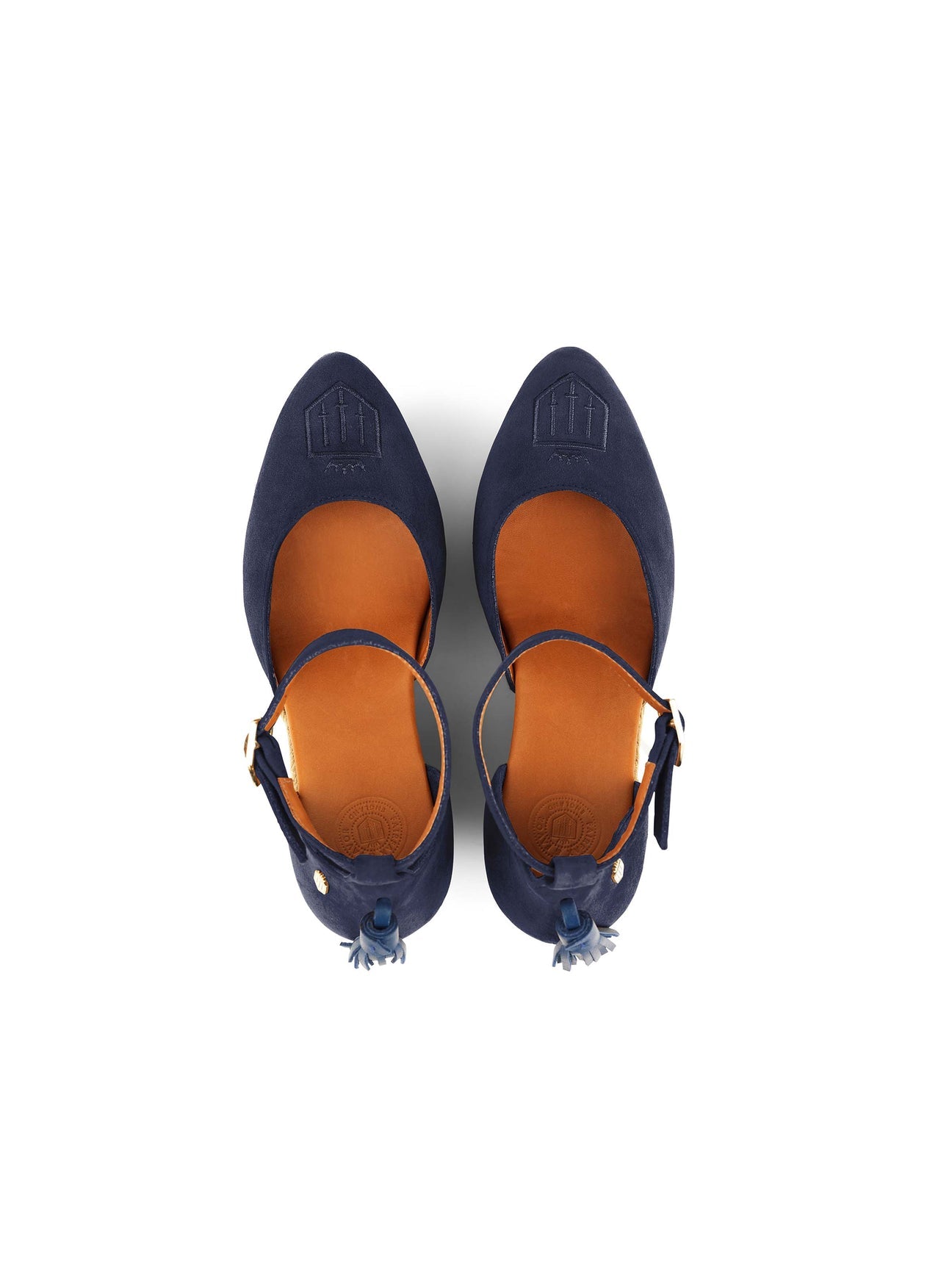 Monaco 
Women's Espadrille Wedge - Navy Suede