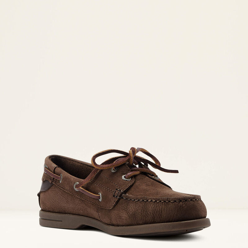 Antigua Deck Shoes Chocolate Brown