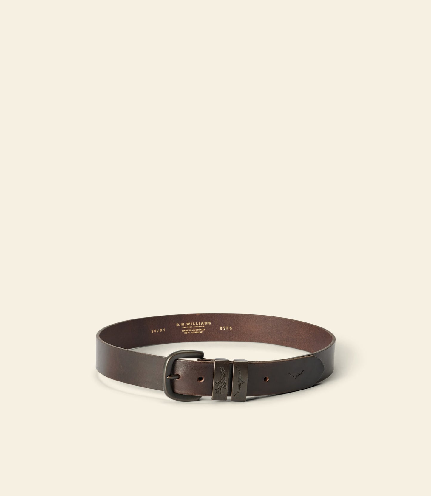 Drover Belt Walnut