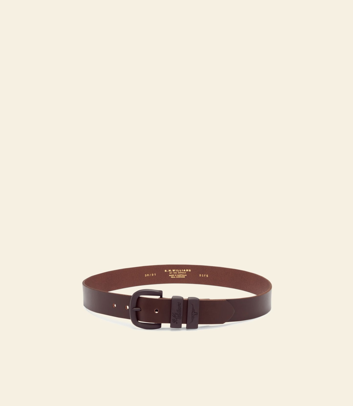 Drover Belt Chocolate
