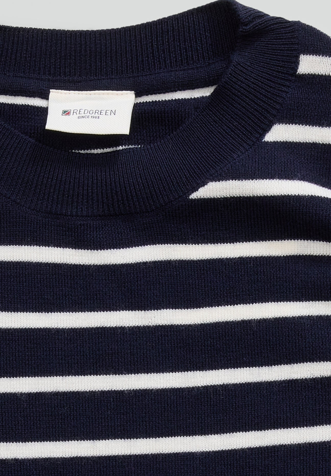 Lera Vest Dark Navy Stripe