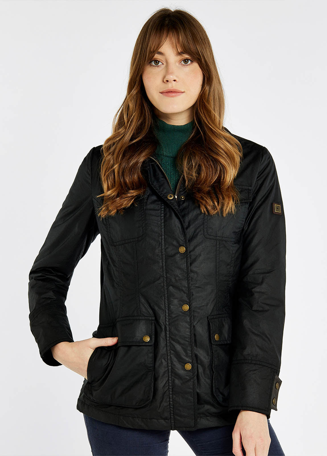Munsboro Wax Jacket Black