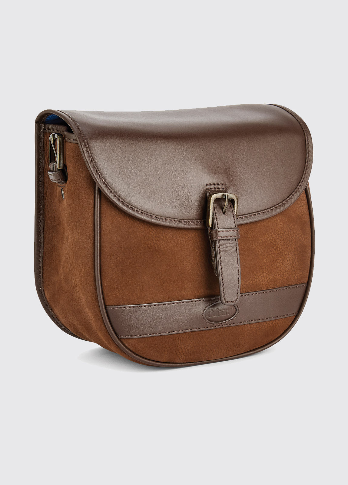 Clara Leather Saddle Bag Walnut