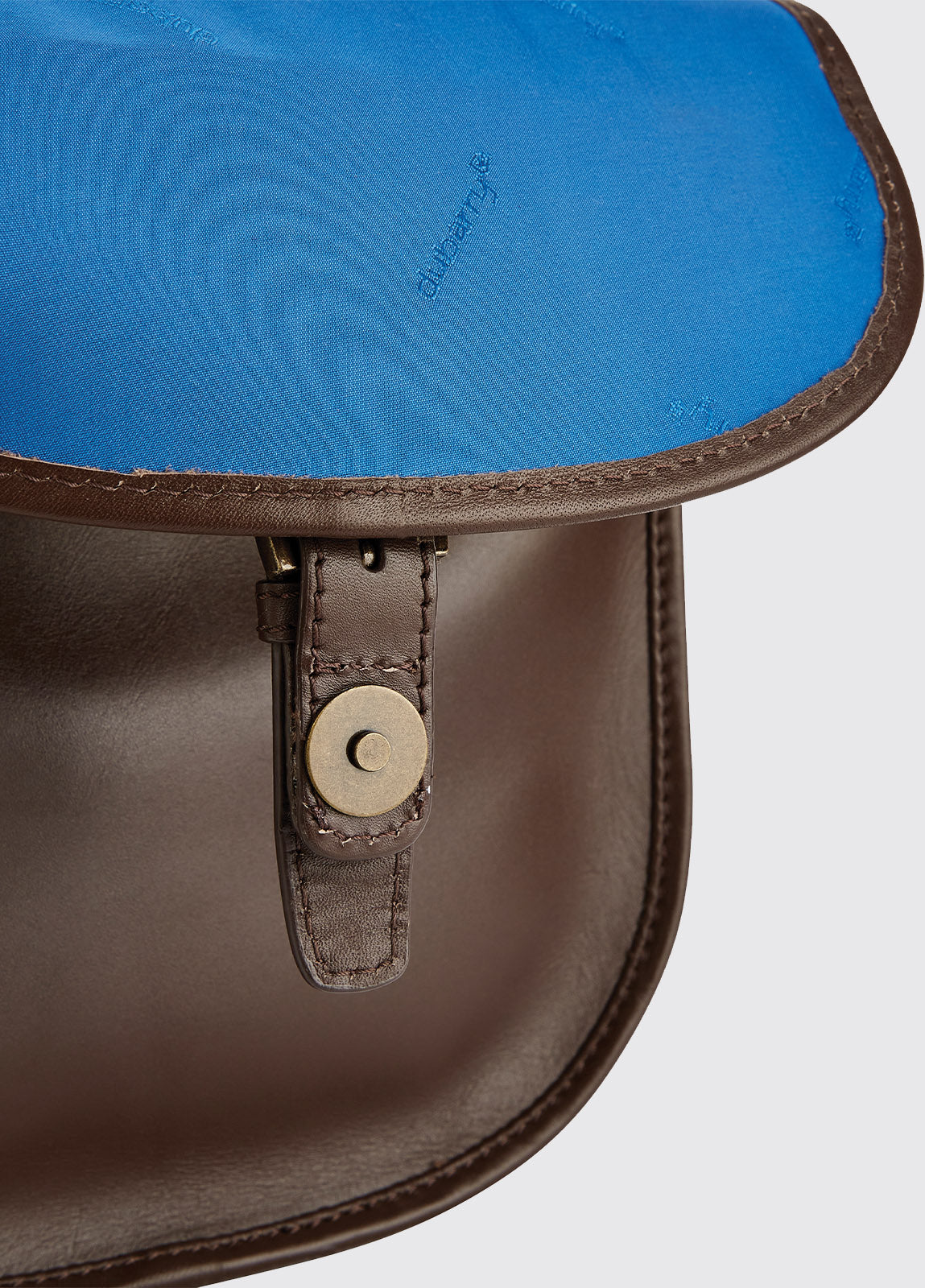 Clara Leather Saddle Bag Walnut