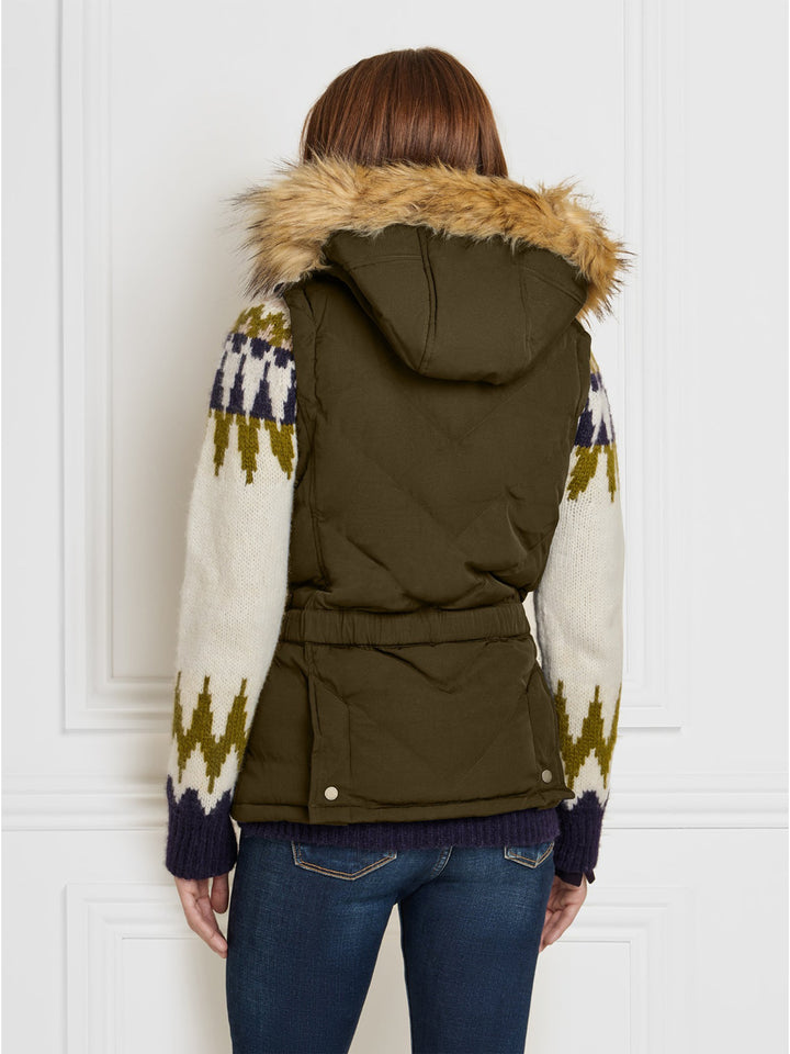 The Charlotte
Women's Padded Gilet - Khaki