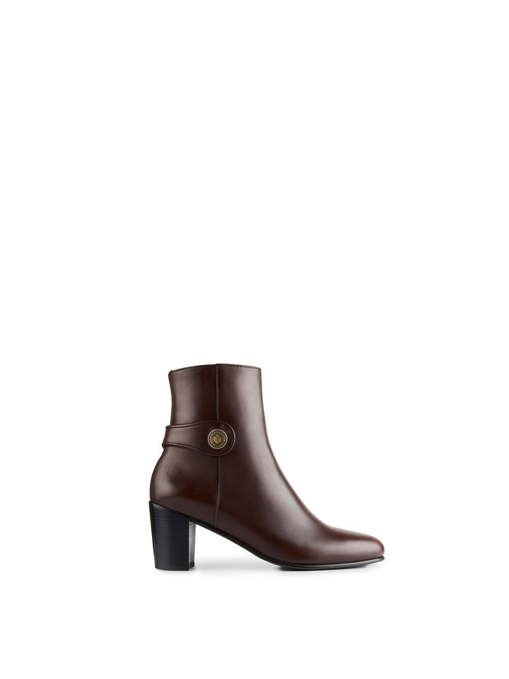 The Upton Women's Ankle Boot - Mahogany Leather