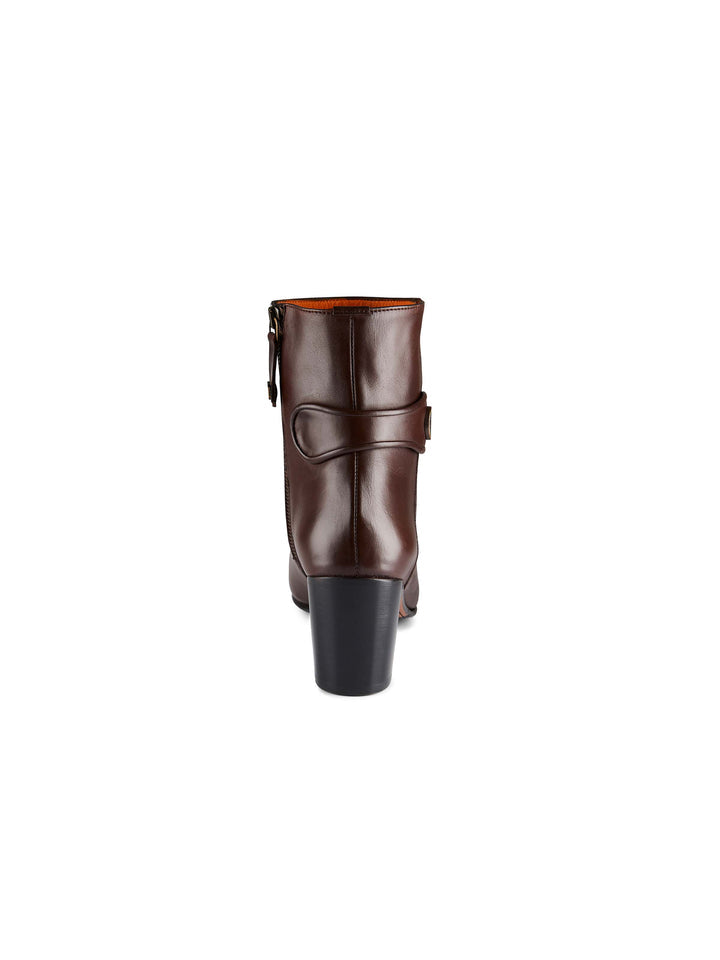 The Upton Women's Ankle Boot - Mahogany Leather