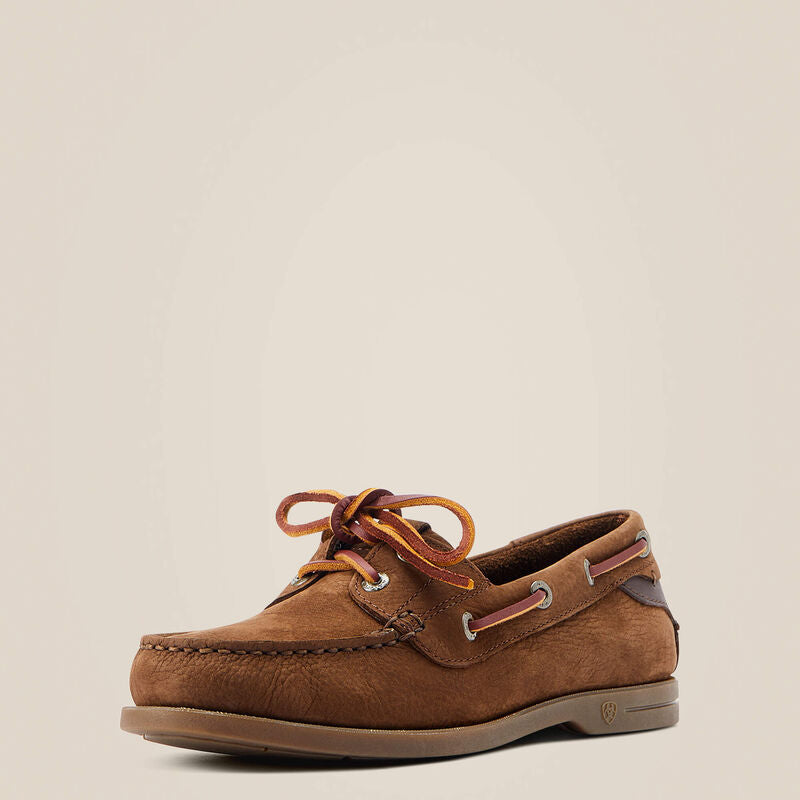Antigua Deck Shoes Chocolate Brown