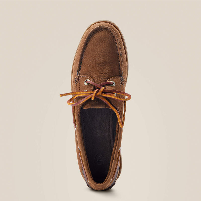 Antigua Deck Shoes Chocolate Brown