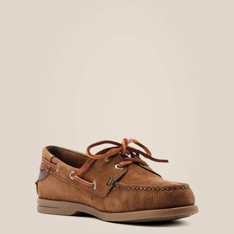 Antigua Deck Shoes Chocolate Brown