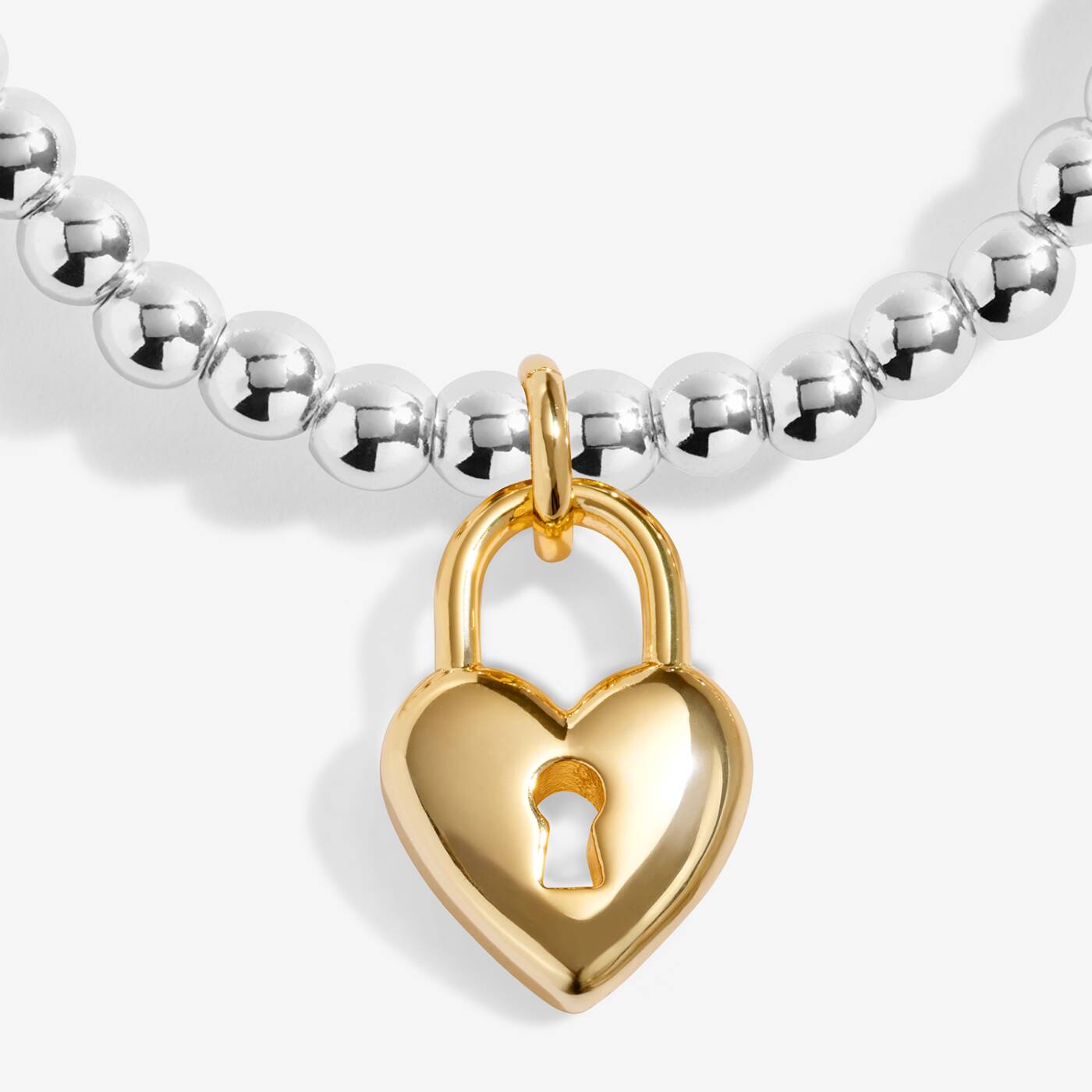 A Little 'Life Is Tough But So Are You' Bracelet In Silver and Gold Plating