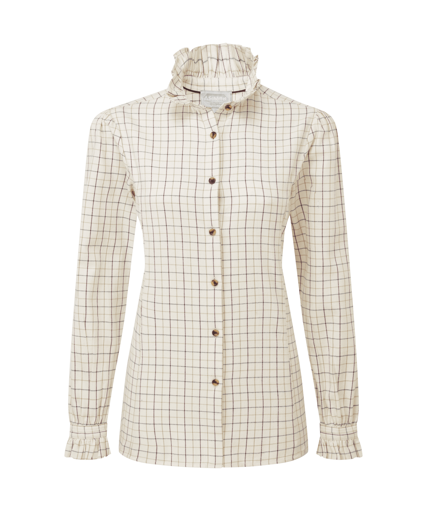 Sheringham Shirt Beetroot Check