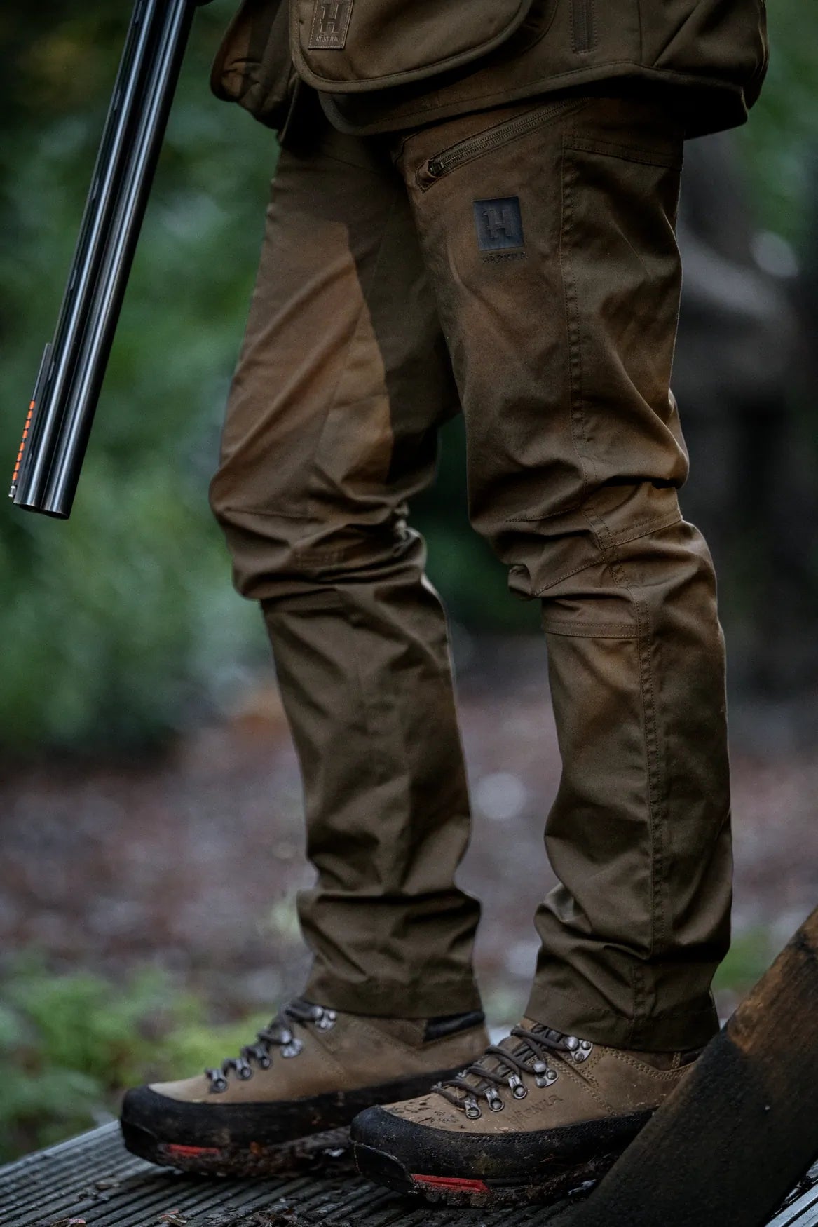HÄRKILA Fjell Trousers Willow Green/Shdown Brown