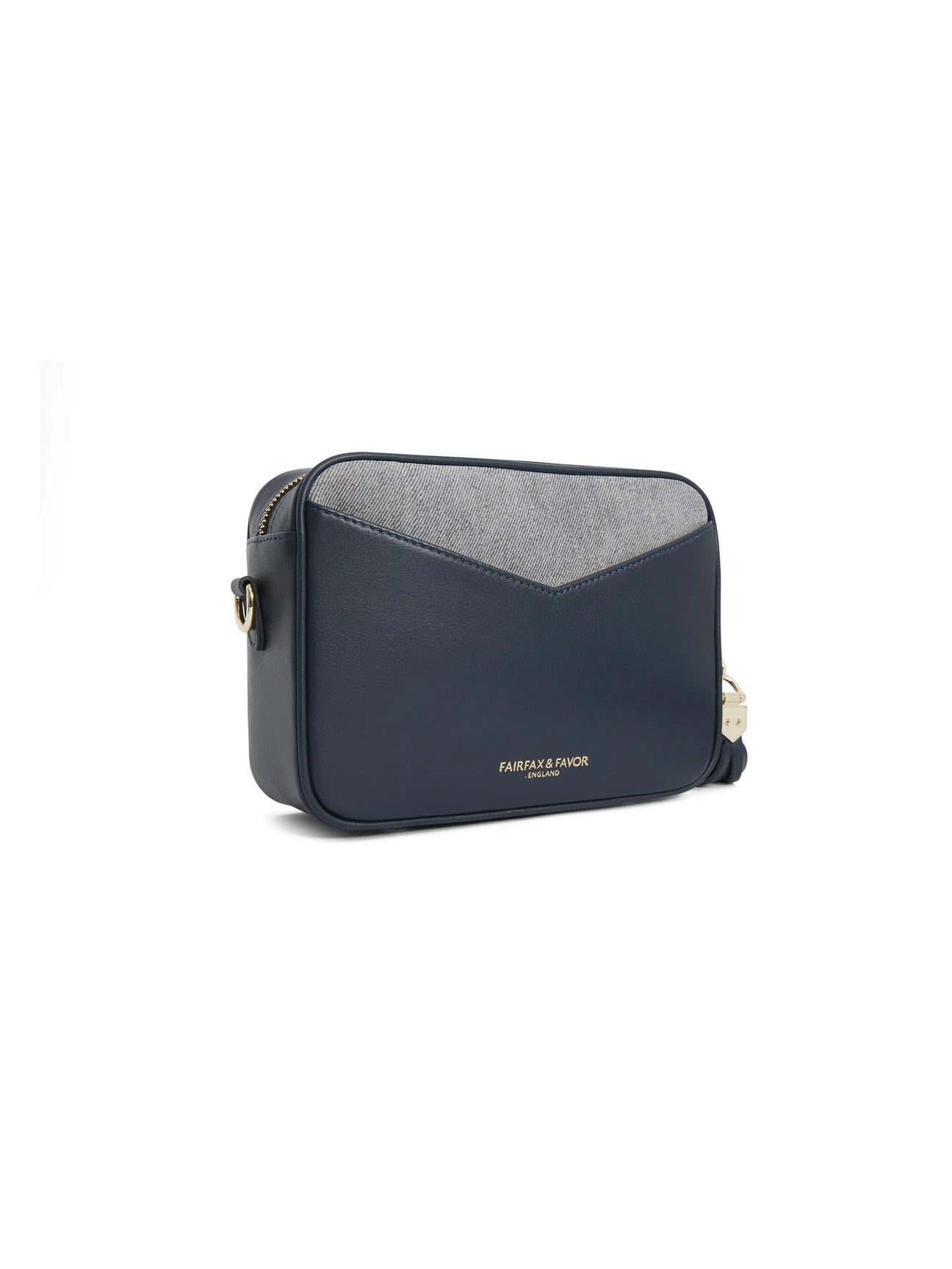 Finsbury Denim Suede Crossbody Bag