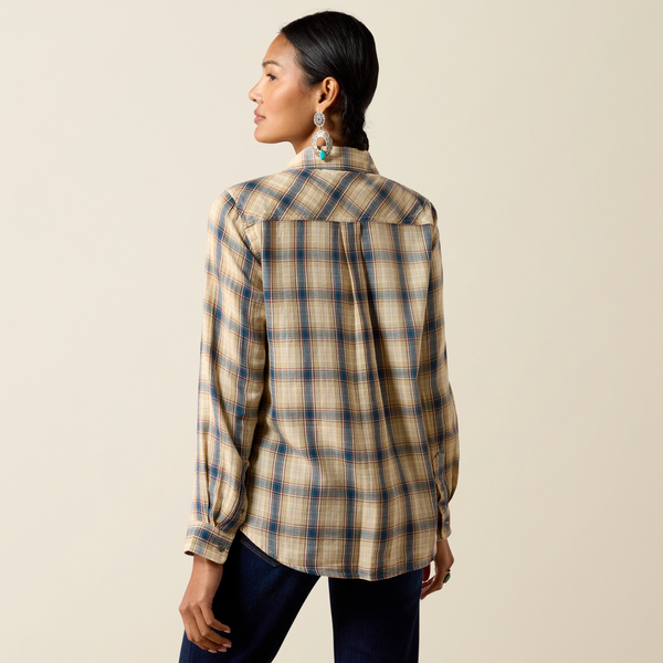 Billie Jean shirt Horizon Plaid