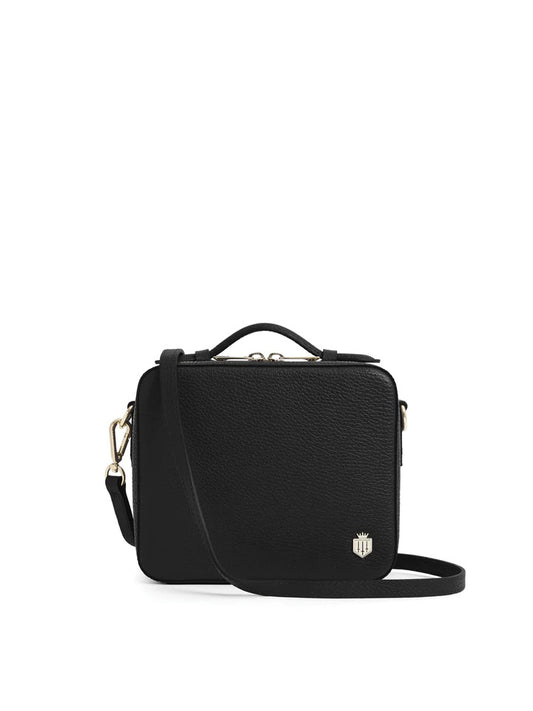 Ex Display The Buckingham Women's Crossbody Bag - Black Leather