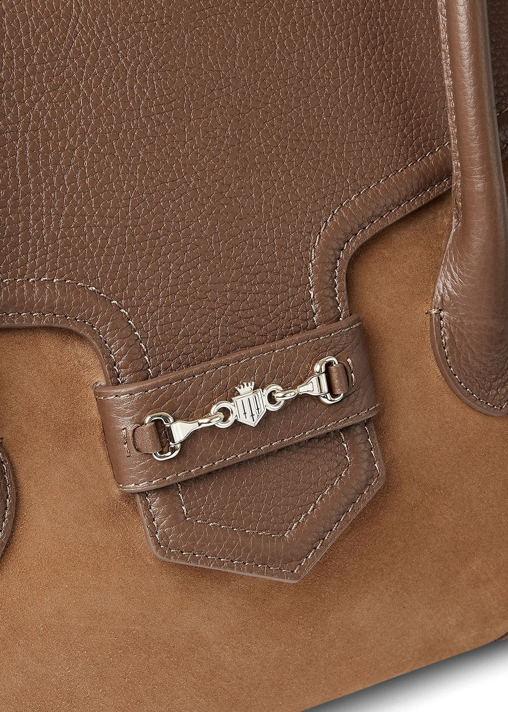 Fitzwilliam Tote Bag Tan Suede