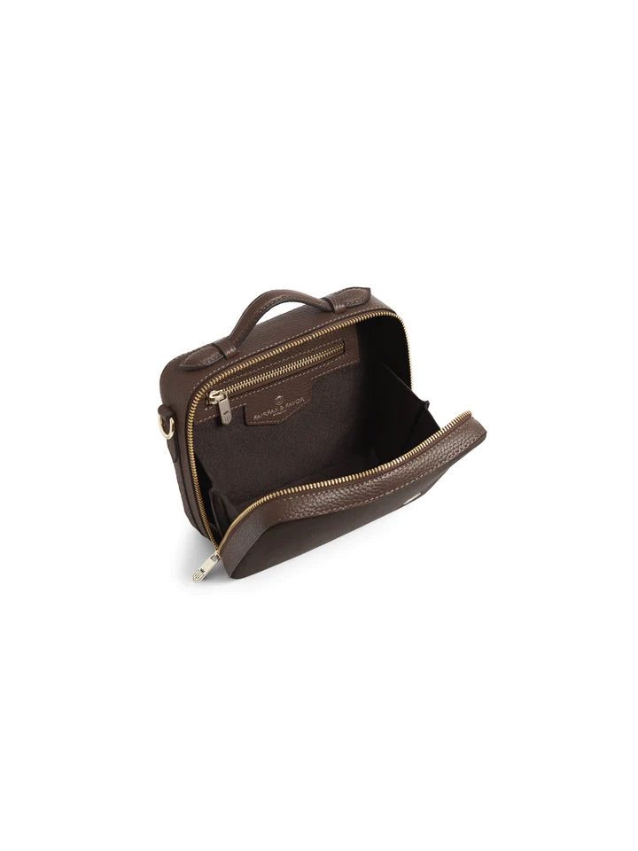 The Buckingham Women's Crossbody Bag - Chocolate Suede