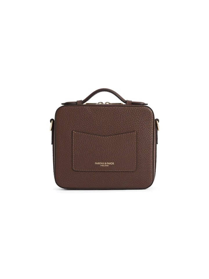 The Buckingham Women's Crossbody Bag - Chocolate Suede