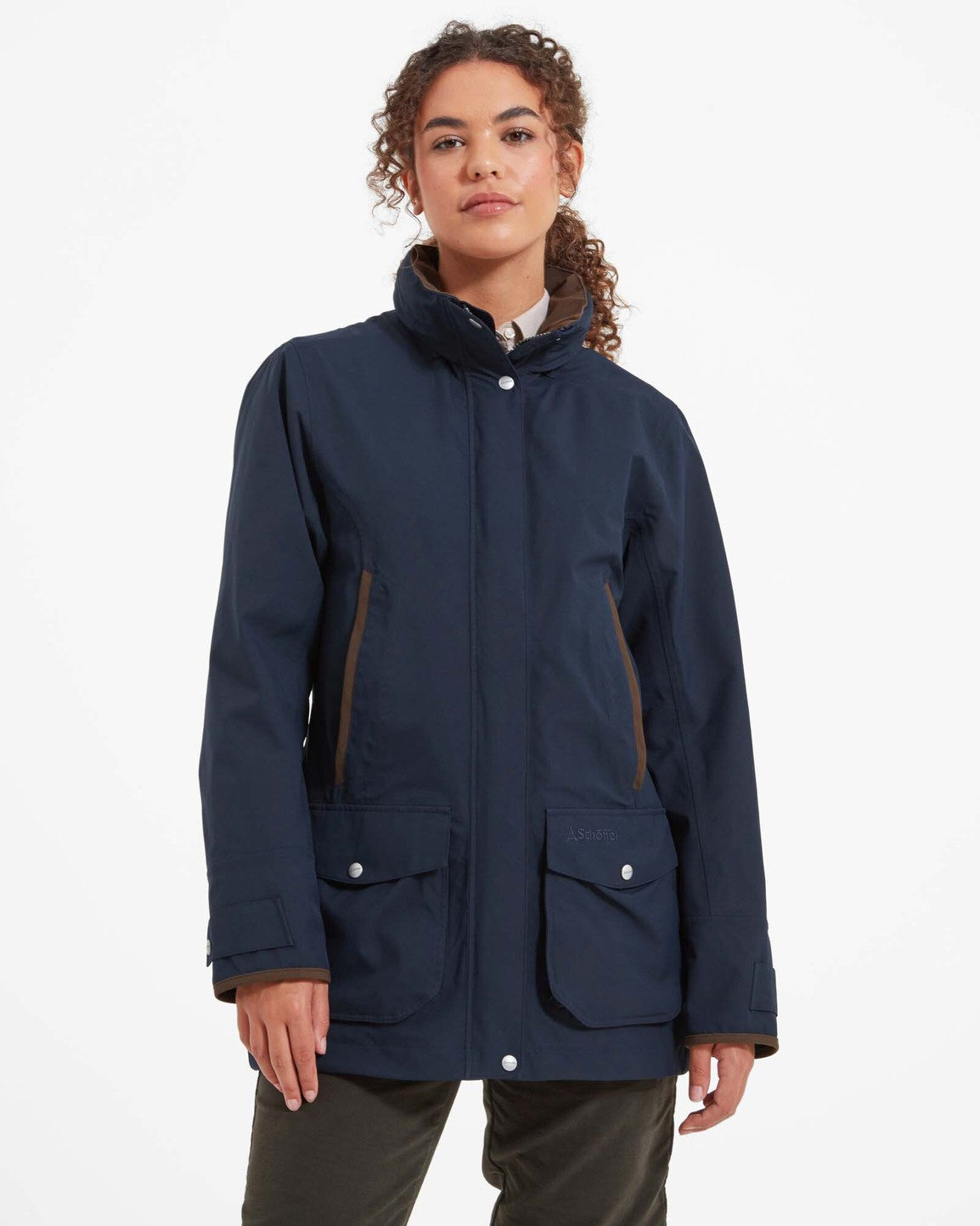 Teal Ultralight Coat True Navy