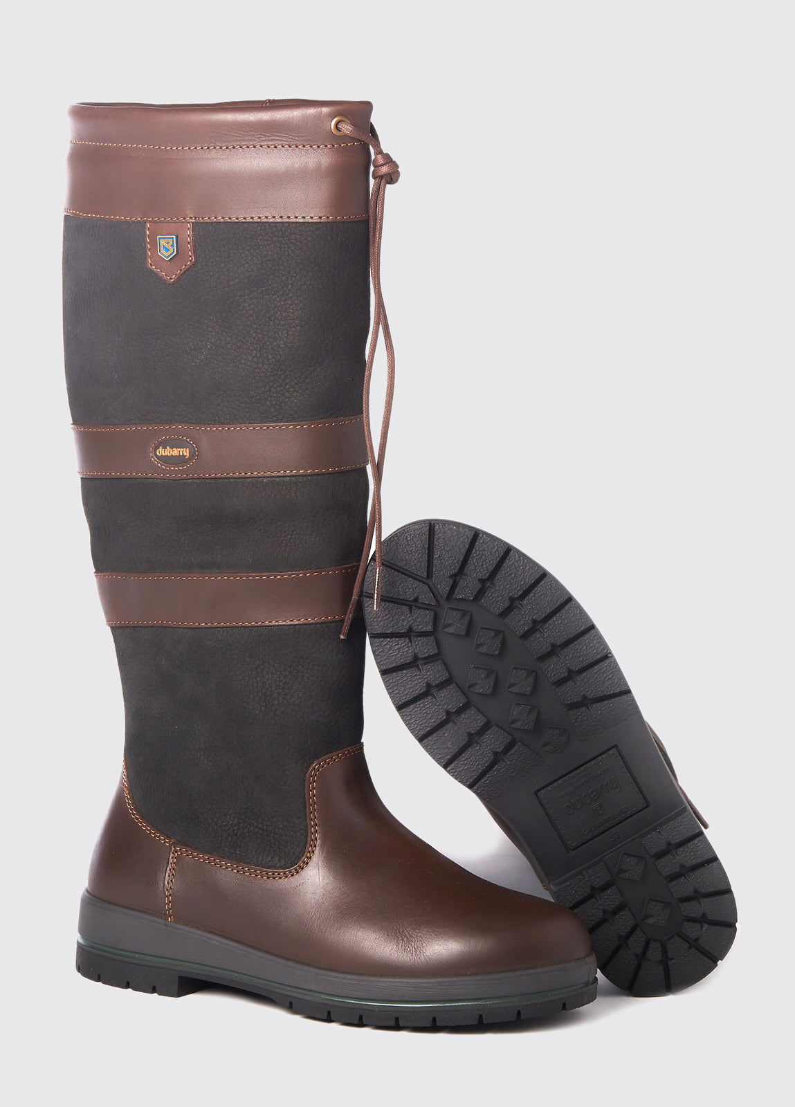 Galway SlimFit™ Country Boot - Black/Brown