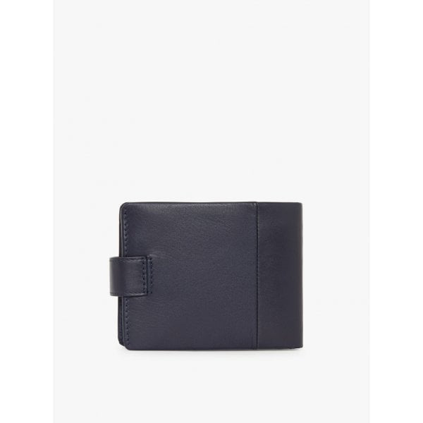 Wallet With Coin Pocket & Tab - Navy