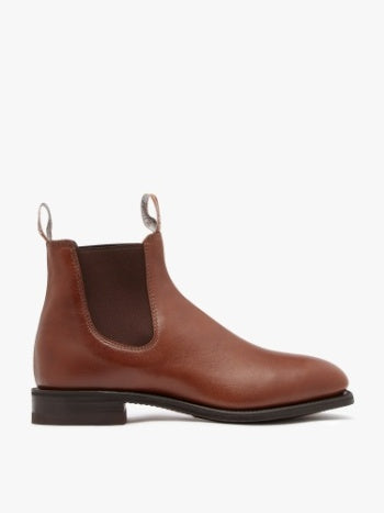 Comfort Kangaroo Craftsman Boots -Tan Bark