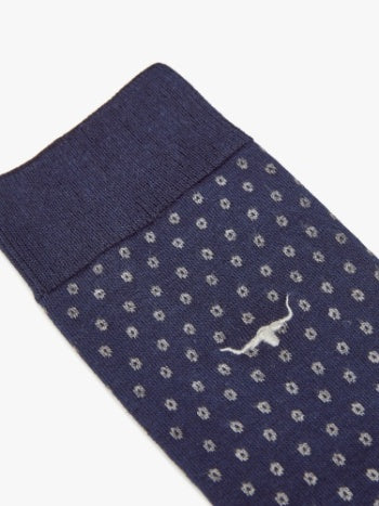 Nelson sock Navy/Grey