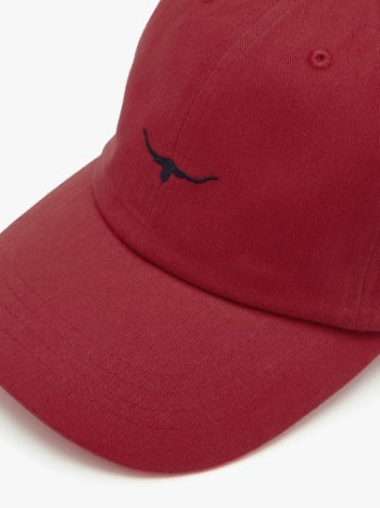 Mini Longhorn Cap Red