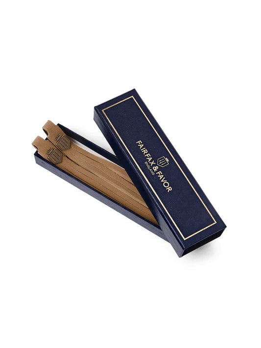 Boot Tassels - Tan Suede