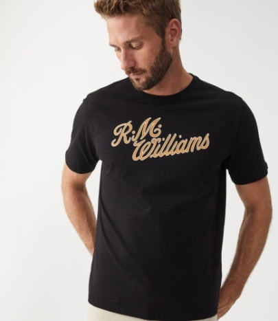 Script T-Shirt Black