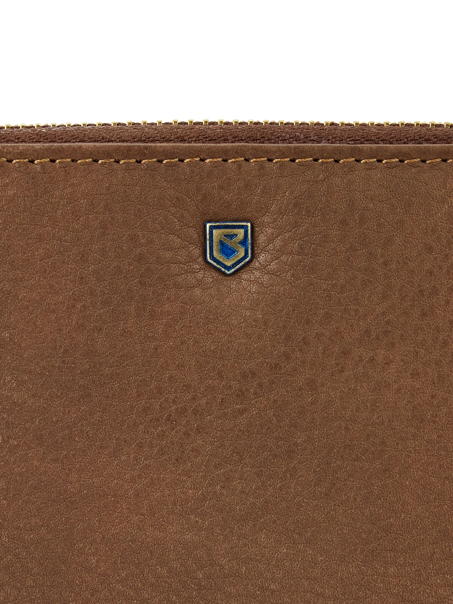 Portlick Leather Wallet in Walnut