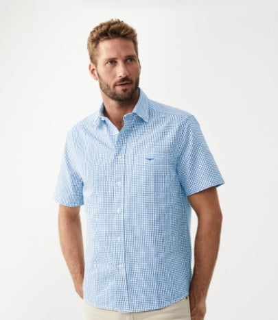 Hervey Shirt White/Blue