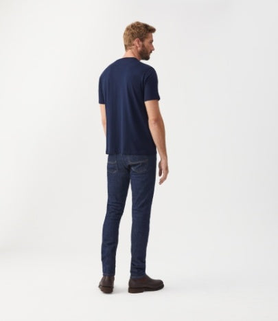 Script T-Shirt Navy