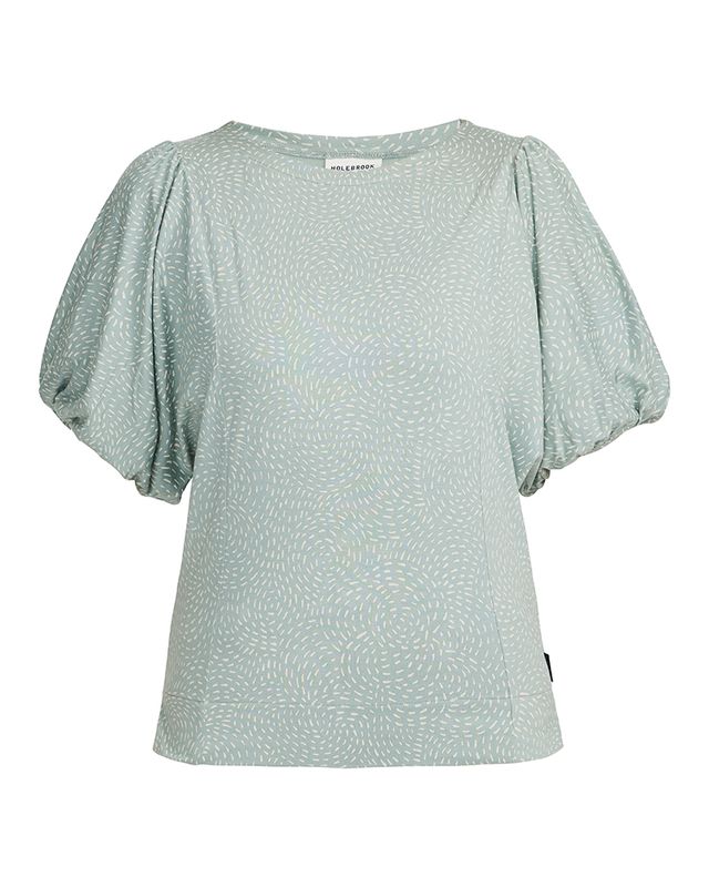 Holebrook Alice Tee Sage/Moon Dots