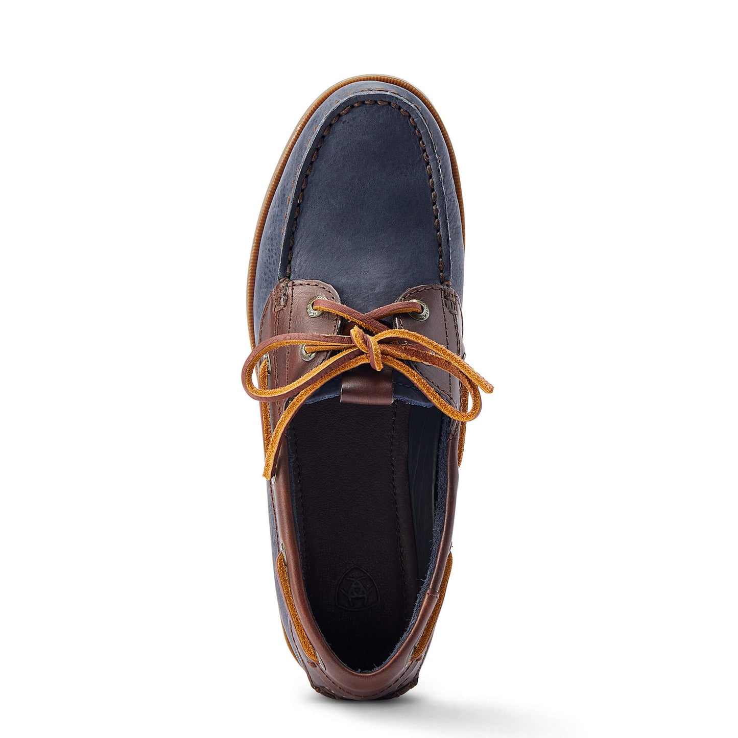 Antigua Deck Shoes Chocolate & Navy