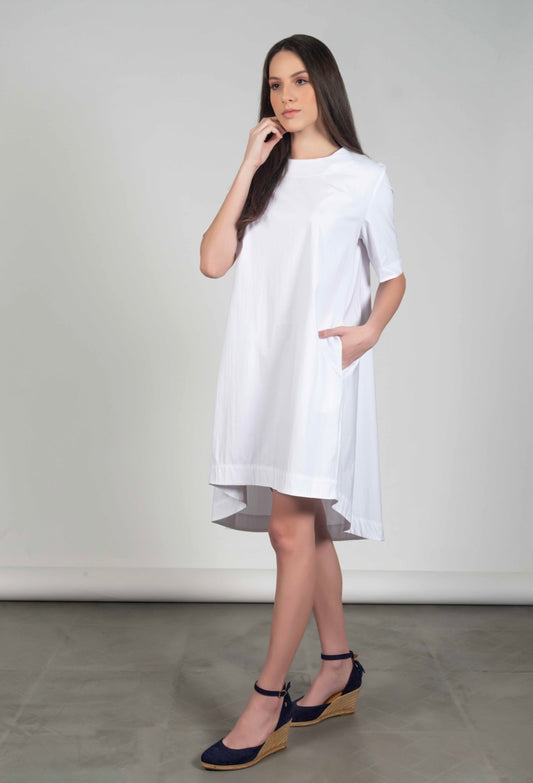 Isabella Dress White